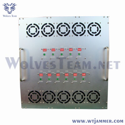 Waterproof 13 Bands Full Frequency Cellphone/GPS/LoJack/VHF/UHF/5G Signal Jammer 1000m Coverage