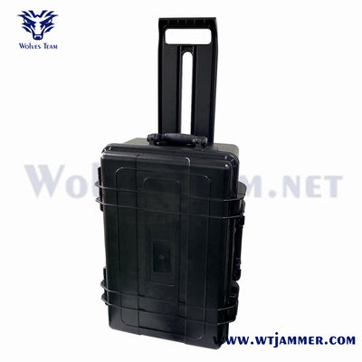 6 Channels 30W Portable Full Band Signal Jammer for Indoor & Outdoor Temporary Shielding