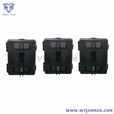 10 Channels 70W Portable Full Band Cell Phone GPS WiFi Signal Jammer for All-Scenario Shielding