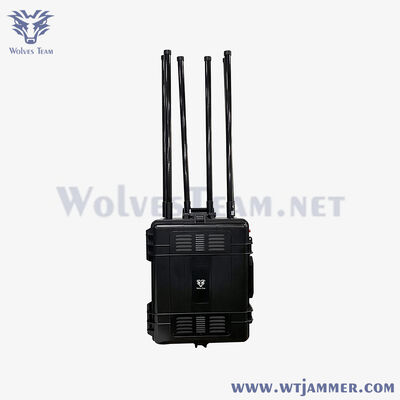 12 Channels 90W Portable Multi-Band RF Signal Blocker for GSM/3G/4G/WiFi/GPS Protection