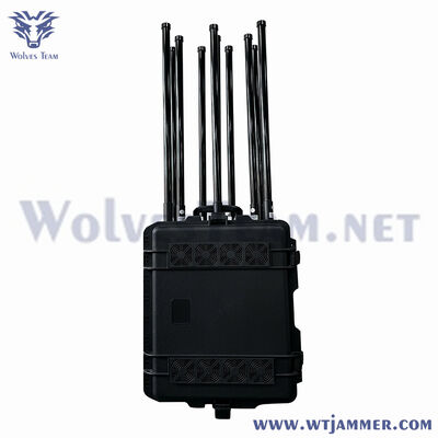 10 Bands 1000W Trolley High Power Signal Jammer 