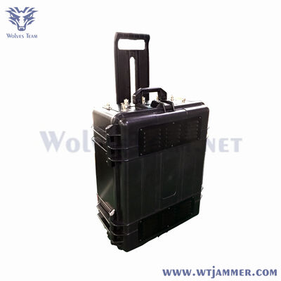 600W 8 Bands Portable Signal Jammer Adjustable Frequencies for Custom Use