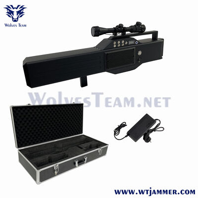 Portable Handheld 3 Bands 30W Drone Signal Jammer - Anti-UAV Blocker for Field Use