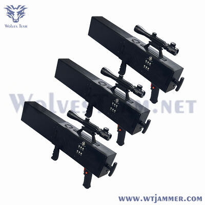 8 Bands 50W Portable Handheld Anti-Drone Interference Device for Public Event Safety