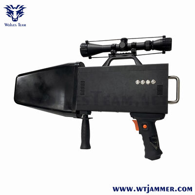 4 Bands 40W High Gain Drone Blocker, Coverage 800m (Outdoor Handheld Type)