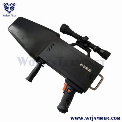 8 Bands 40W Handheld Anti-UAV Jammer, Coverage 900m (Portable Directional Type)