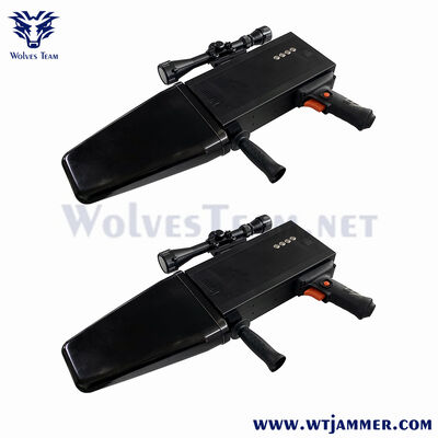 8 Bands 60W High Power Drone Blocker, Coverage 1500m (Outdoor Handheld Type)