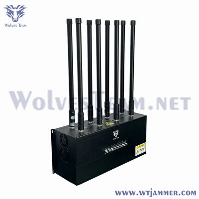 8 Bands Omni-Directional Magnetic Antenna Signal Blocker, 300W Coverage for Vehicle & Indoor Use