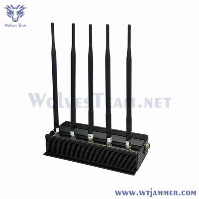 14 Bands 600W High Power Desktop All-Frequency Signal Interference Device