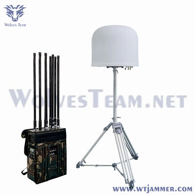 Omnidirectional Mushroom Head Drone Detector 360° Security Monitoring Device