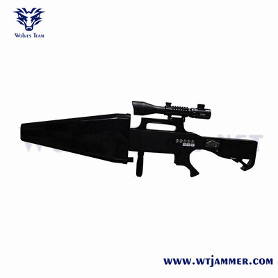 High-Performance Multi-Band 500–1000m Range Drone Jammer Gun And Built-in Directional Antenna