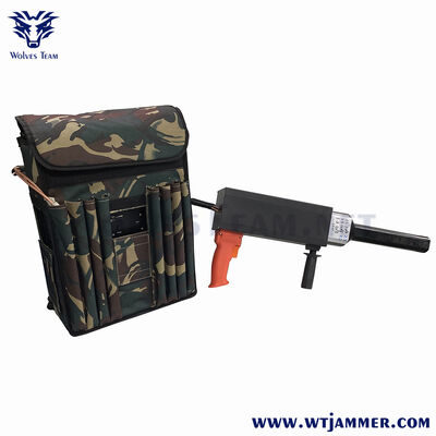 3 Antennas Backpack-Powered Anti-Drone Jammer - Tactical Handheld Directional UAV Signal Blocker