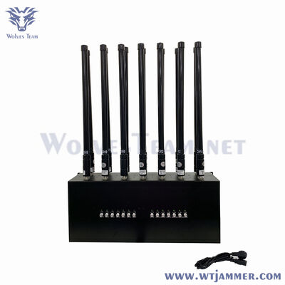 WT101H10-14 140W 14bands desktop type jammer 10W/bands Omni antenna