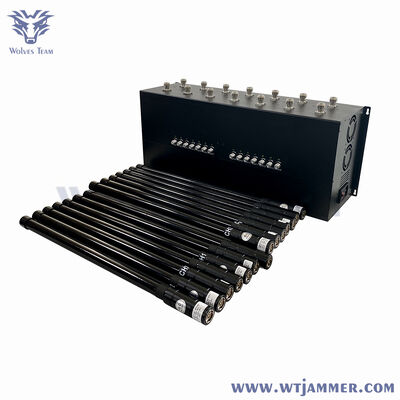 140W 14bands desktop type jammer 10W/bands Omni antenna 101H10-14