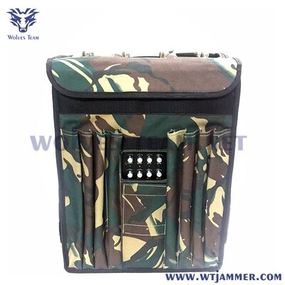 8 Antennas Backpack Jammer Built-In Battery For Outdoor Security Patrol