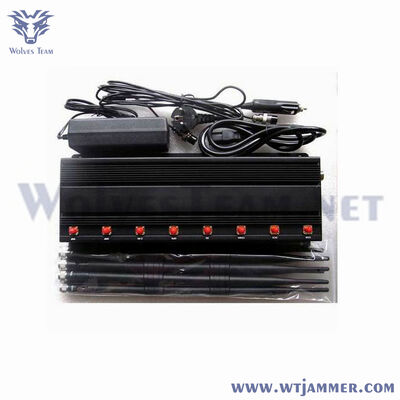 Desktop Signal Jammer with Independent Band Switches  High-Stability Indoor Unit for Reliable 24/7 Operation