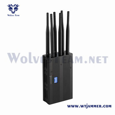 Cost Effective 6W Handheld Short‑Range Signal Jammer with Car Vehicle Charger for Outdoor Deployment