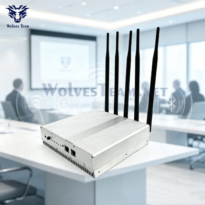 Indoor Signal Jammer Ideal for in Secure Facilities to Block Mobile WiFi and GPS Signals and Prevent Data Leakage Indoors