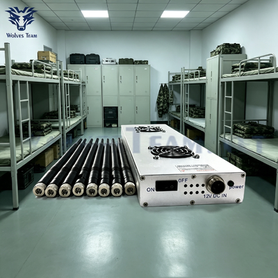40W 8-Channel 4G 5G WiFi GPS Signal Blocker Wireless Jammer for Defense Command And Border Service Premises