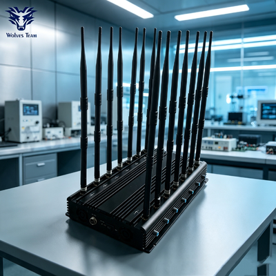 20-50meters Jammer for 3G 4G 5G WiFi UHF VHF GPS  Lojack For National Security  Sites