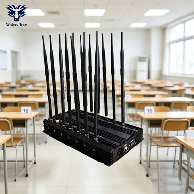 80W 50meters Signal Jammer For School Class Room Or Examination Room