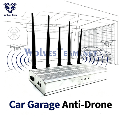 20-100 meters Indoor Signal Jammer Car Garage Anti Drone Jammer