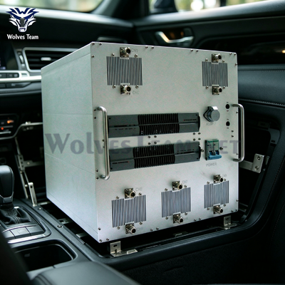 500W 10‑Channel Long‑Range Vehicle‑Mounted Anti‑Drone Jammer for Indoor And Mobile Deployment