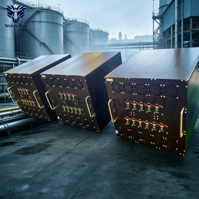 500W 10‑Channel Long‑Range Vehicle‑Mounted Anti‑Drone Jammer for Oil Tank Farm And Petrochemical Site Security