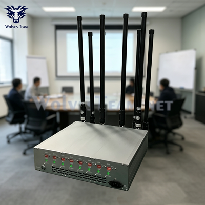 Full‑Band 8 Adjustable Omni directional Antennas Wireless Signal Blocker for Government Meetings And Law‑Enforcement Tasks