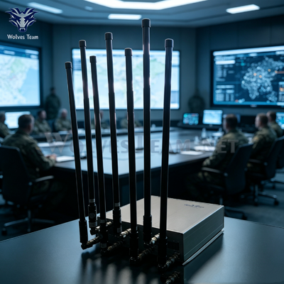 50‑300M Full‑Band Adjustable‑Antennas Anti‑Eavesdropping Signal Blocker for Intelligence‑Service Secure Sites