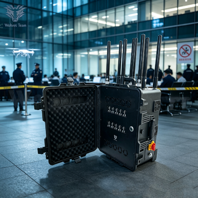 Portable Signal Jammer delivering temporary signal suppression at high profile events private meetings and security critical venues