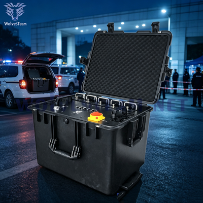 Portable Trolley Signal Jammer Vehicle‑Mountable for Temporary High‑Profile Events Supports Omni‑Directional And Directional Antennas