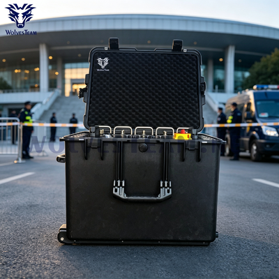 Portable Signal Jammer Providing Signal Suppression for Temporary High Profile Events Security Critical Venues and Private Meetings