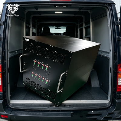 DDS High‑Power Roof‑Mounted VIP Convoy Signal Blocker 2000m Anti‑Drone And Anti‑Tracking Protection