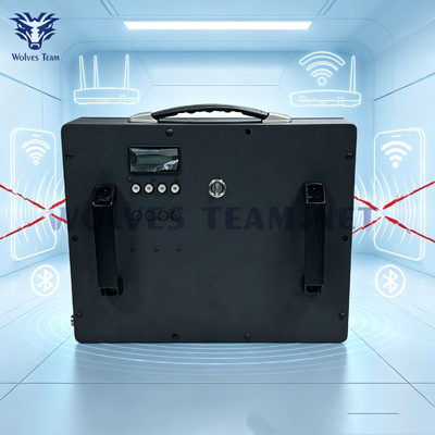 Indoor 4‑Band Custom‑Frequency Signal Jammer Block Illegal Drones Bluetooth And WiFi For Exam Room Protection