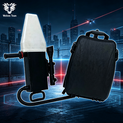Anti Drone Jammer High Reliability Device Engineered To Prevent Drone Intrusions By Jamming Control And Navigation Signals
