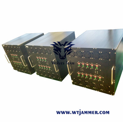 GSM CDMA 3G 4G WIFI VHF UHF 800w Vehicle Signal Jammer