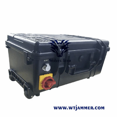 Shockproof Powerful 6 Channels 300W Vehicle Signal Jammer