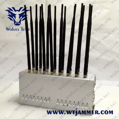 Meeting Rooms All Frequency 150m 140W Cell Phone Jammer