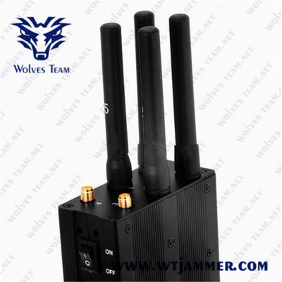 Portable 6 Bands 15M Handheld GPS Jammer