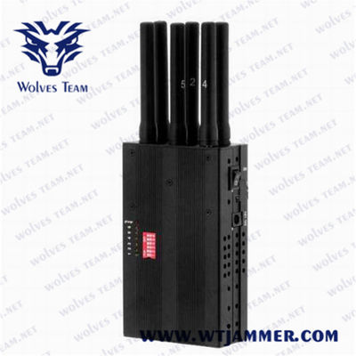 DCS PCS 3G 4G 15M 4.8W Handheld Signal Jammer