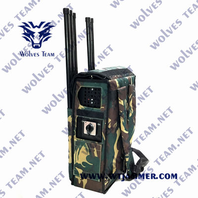 Five Bands 2000m 90W Backpack Drone Jammer Kit