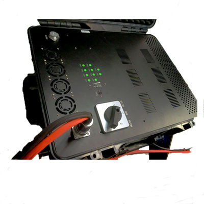 600W Military Waterproof Outdoor Portable VIP Protection RF GPS WIFI Signal UAV Drone Jammer