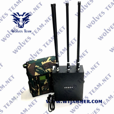 80 Watt EOD Backpack Signal Jammer 4G 5G GSM Manpack RF Signal Jammer
