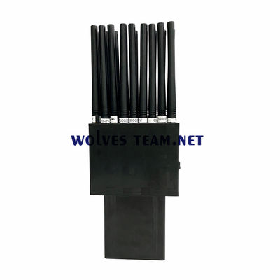 18 Bands Portable 2G 3G 4G 5G Jammer  All GPS L1 L2 L5 Lojack WiFi GPS RF 315/433/868MHz Jammer Up To 30M