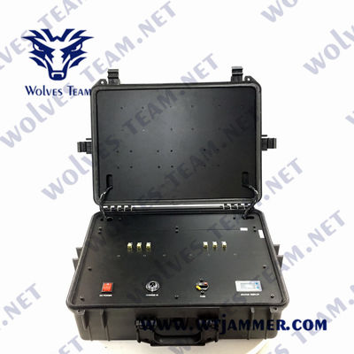 360W GSM WIFI 5.8G Portable Signal Jammer GPS Cell Phone 6 Channels