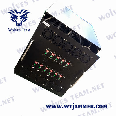 CDMA GSM Wireless Signal Jammer 1000W 3G 4G 5G Car Bomb IED Military