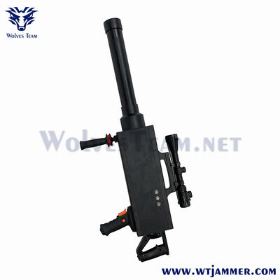 Portable Anti-Drone Jammer Gun with 1000m Range - UAV Signal Blocker