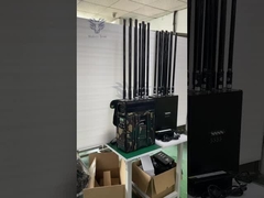 6 Channels 160W GPS WiFi 5.8g Backpack Jammer up to 2000m Drone Signal Jammer