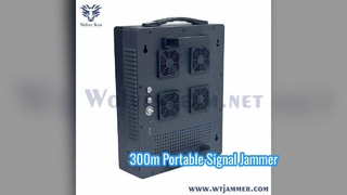 100–300 Meter 180W High‑Performance 6‑Channel Outdoor Portable Concealed Signal Suppressor Effective